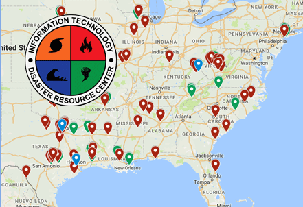 ITDRC Deployments in the US for Satellite Disaster Recovery